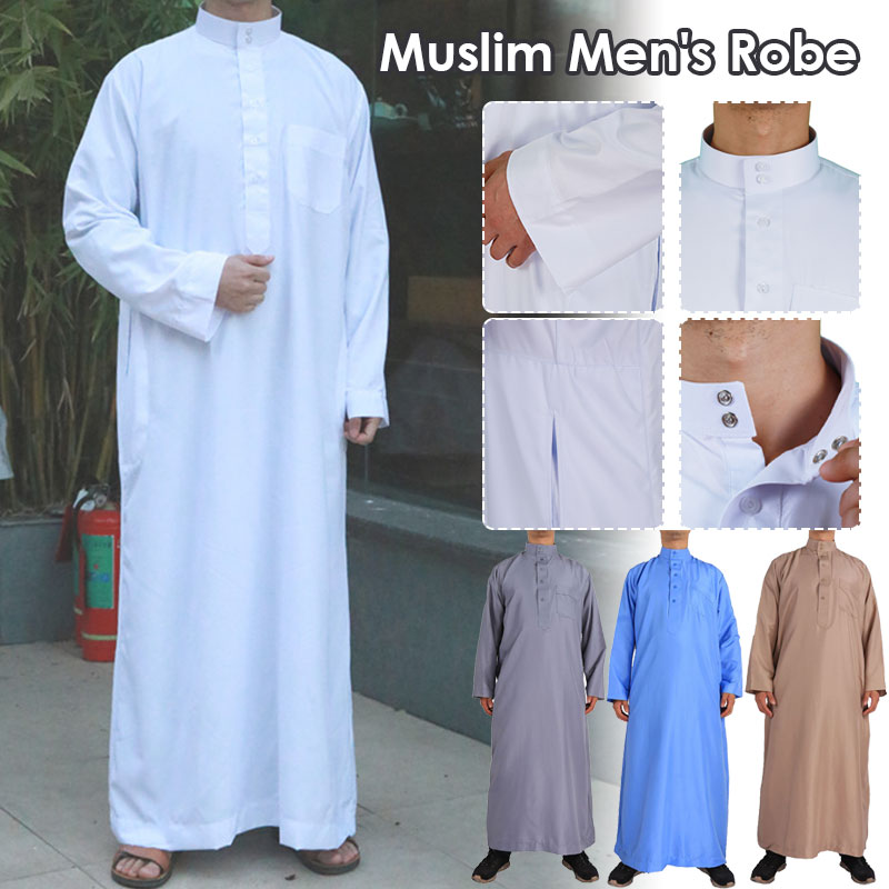Ethnic Gown - Muslim Islamic Robes Clothing Men's Arab