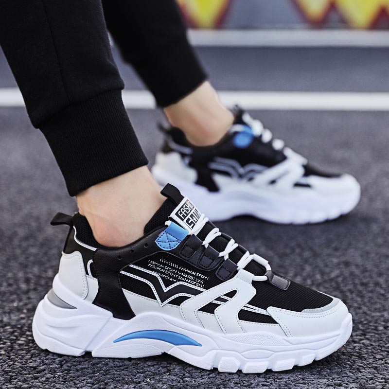 Ethnic Fashion Show Ideas - Big Size Chunky Height Man Sneakers