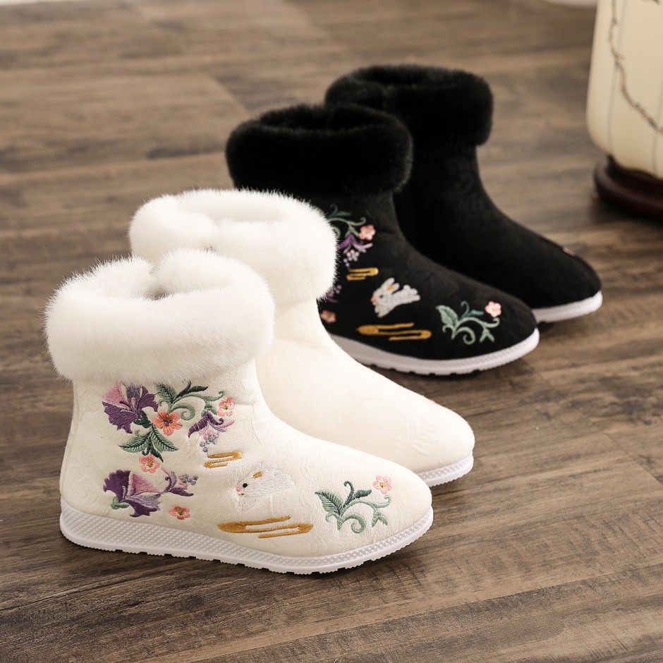 Winter Ethnic Fashion For Women - Fashion Winter Boots Women's Shoes Ethnic