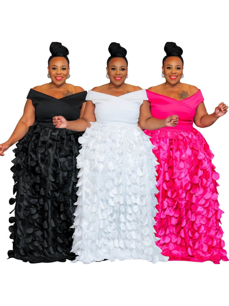 XL-5XL Plus Size Elegant Maxi  - Ethnic Gown review and price