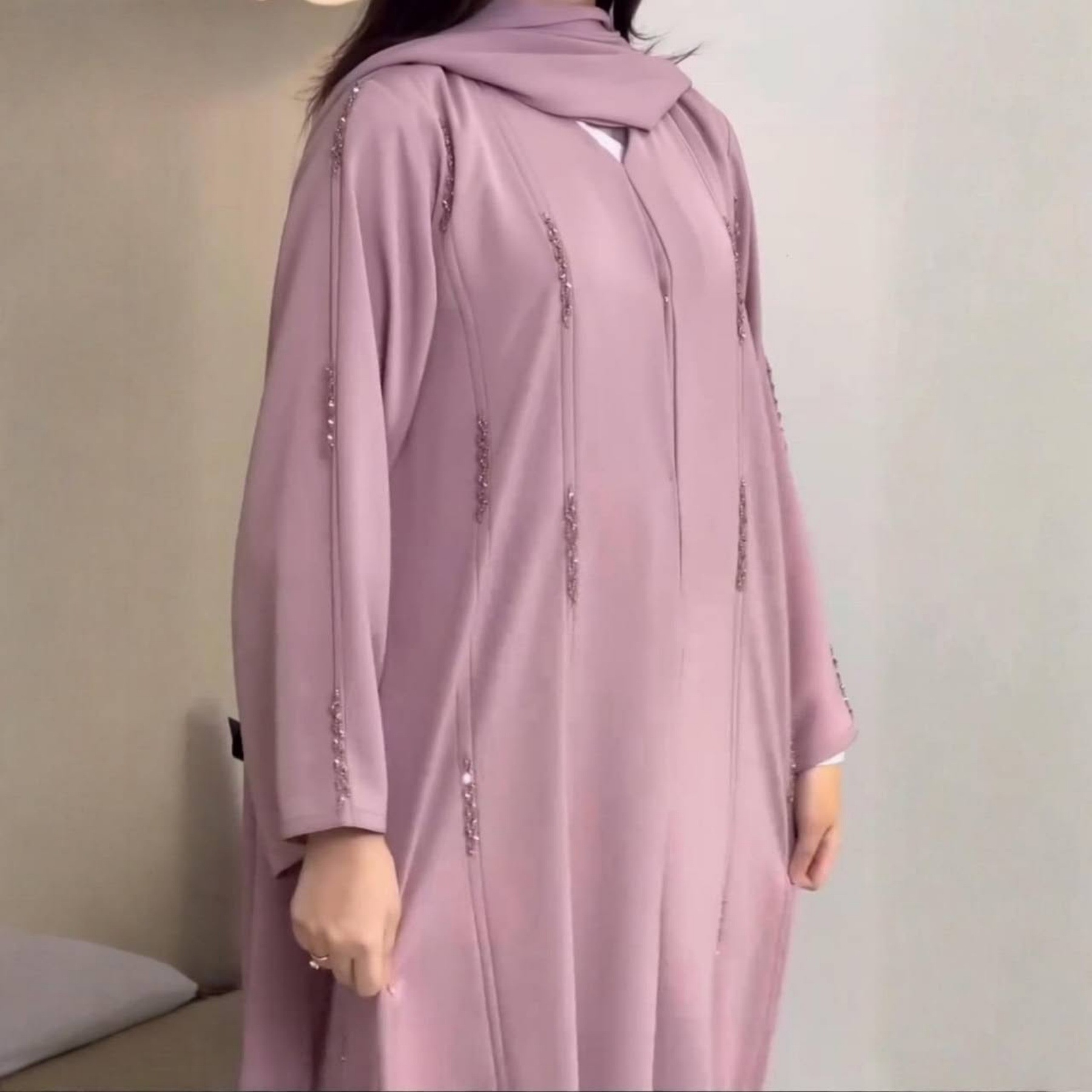 Eid Women Abaya Beading Dresse - Abaya Modest Wear review and price