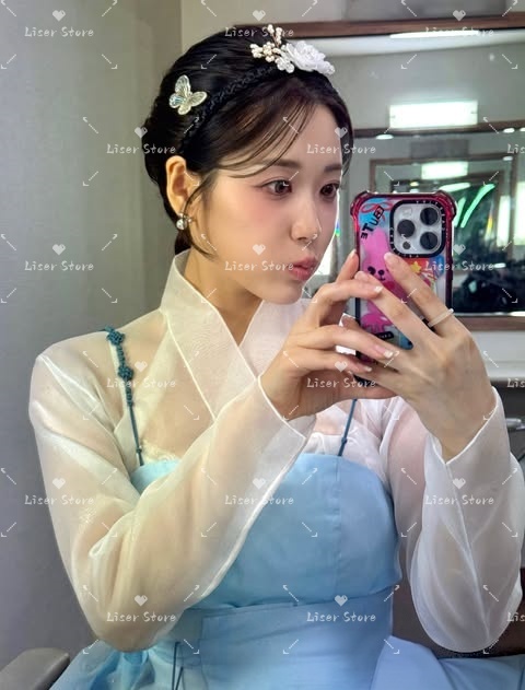 Liser Short Modern Hanbok Ligh - Hanbok Modern Set review and price