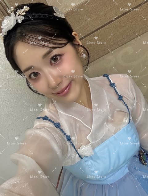 Liser Short Modern Hanbok Ligh - Hanbok Modern Set review and price