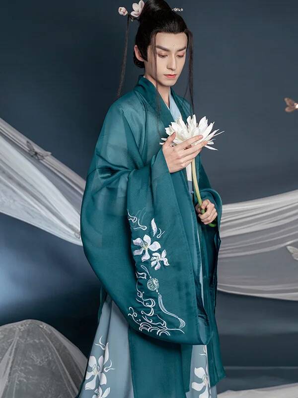 Chinese New Modern Hanfu Man T - Hanbok Modern Set review and price