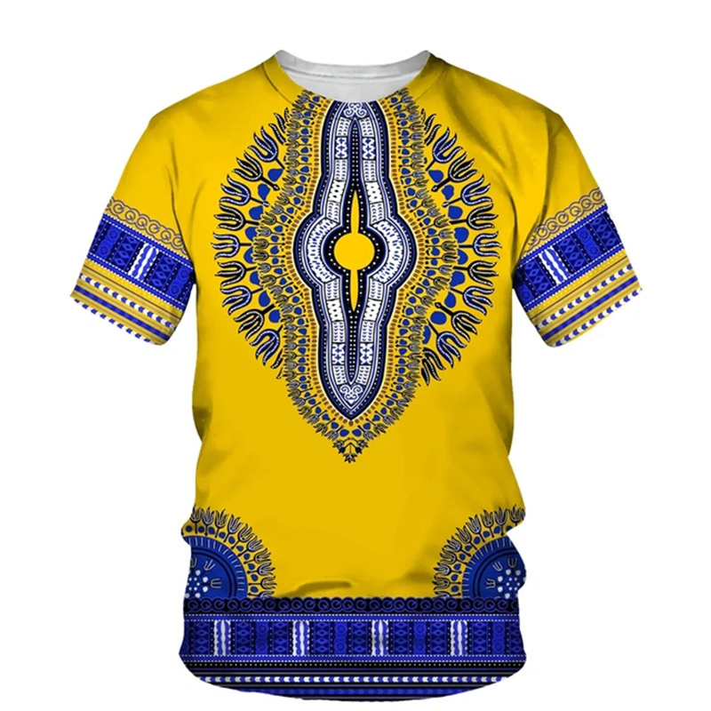 Summer Harajuku 3D Print Afric - Kids Ethnic Fashion review and price