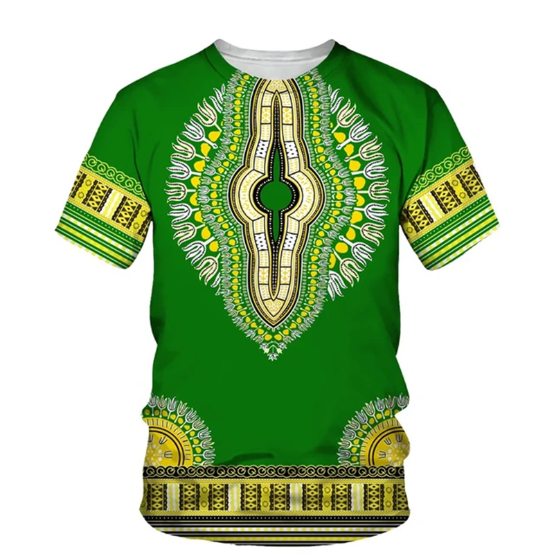 Summer Harajuku 3D Print Afric - Kids Ethnic Fashion review and price