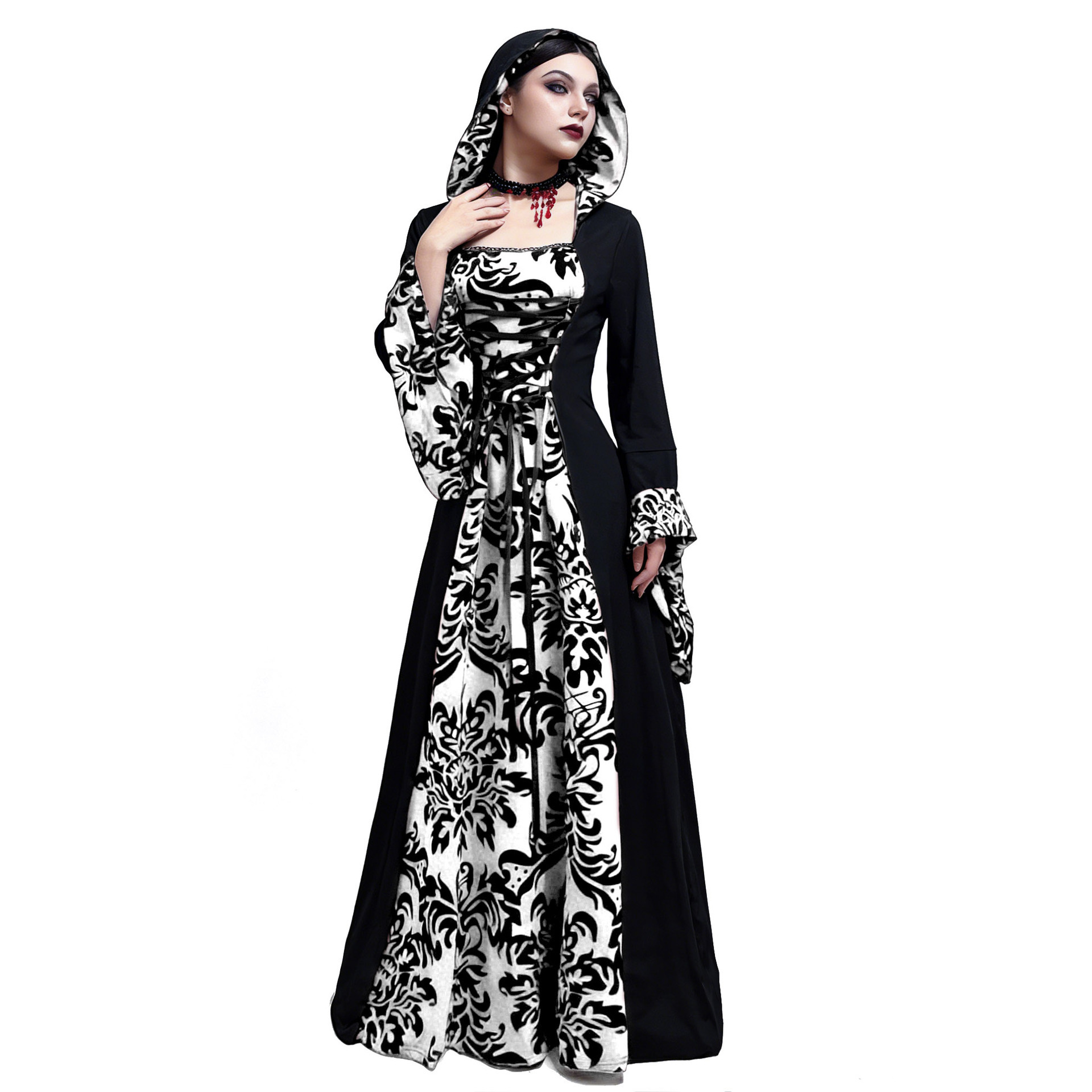 Classical Victorian Long Gown  - Ethnic Gown review and price
