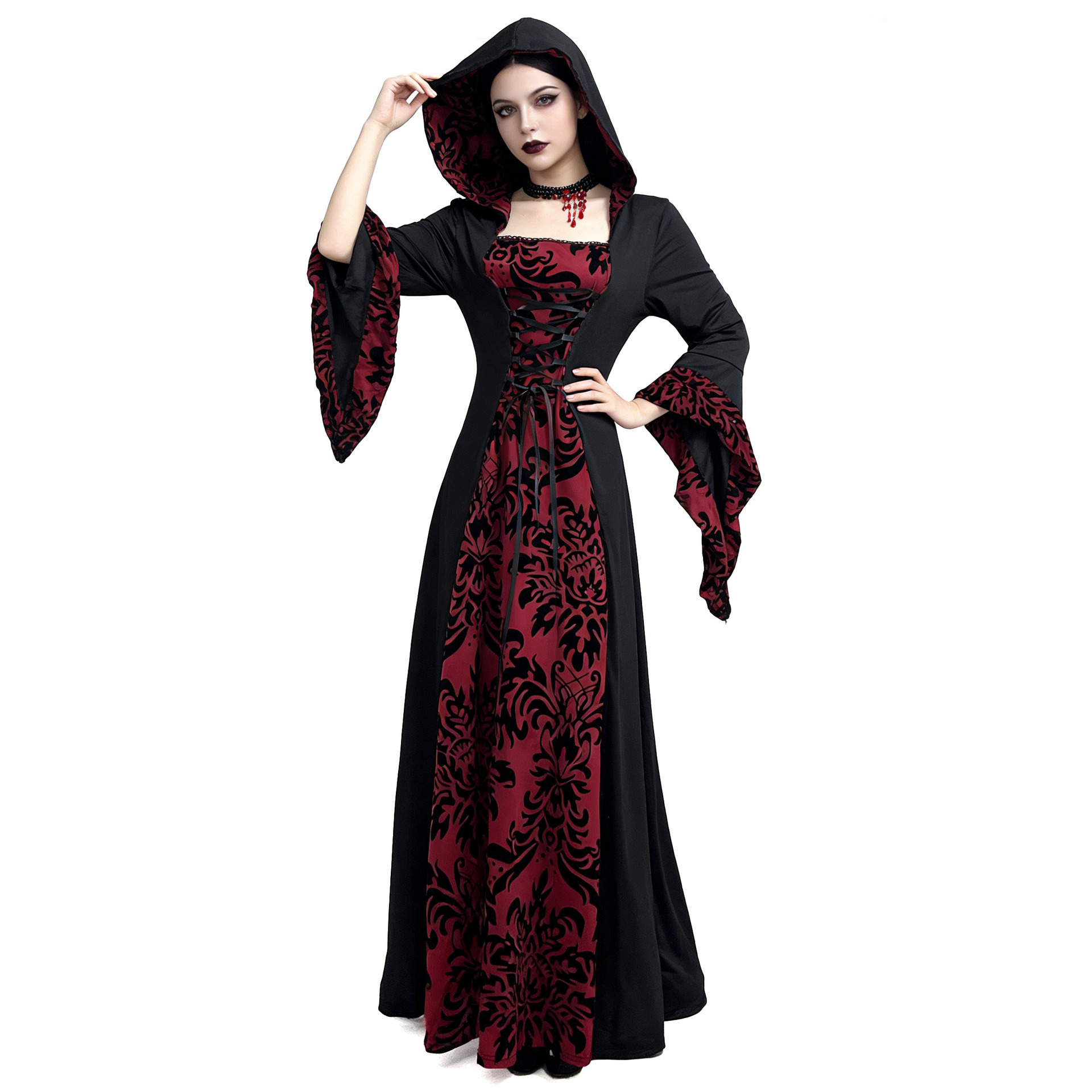 Classical Victorian Long Gown  - Ethnic Gown review and price