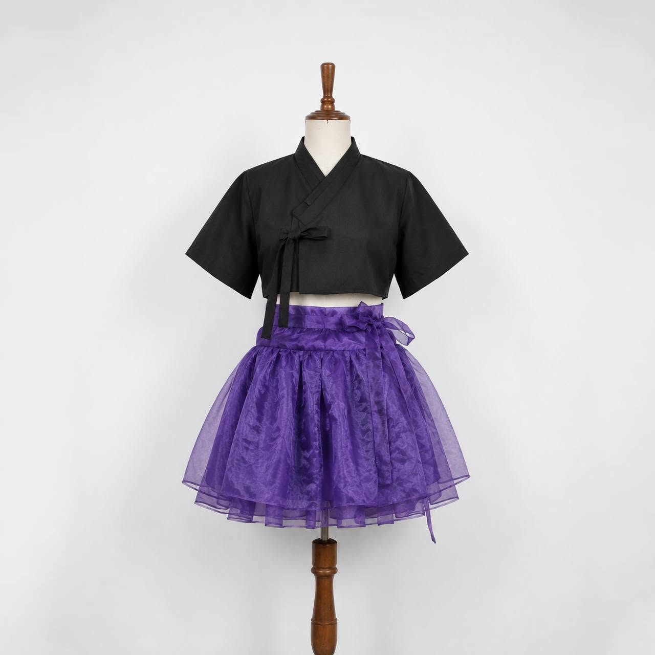 Giyu Purple And Black Modern H - Hanbok Modern Set review and price