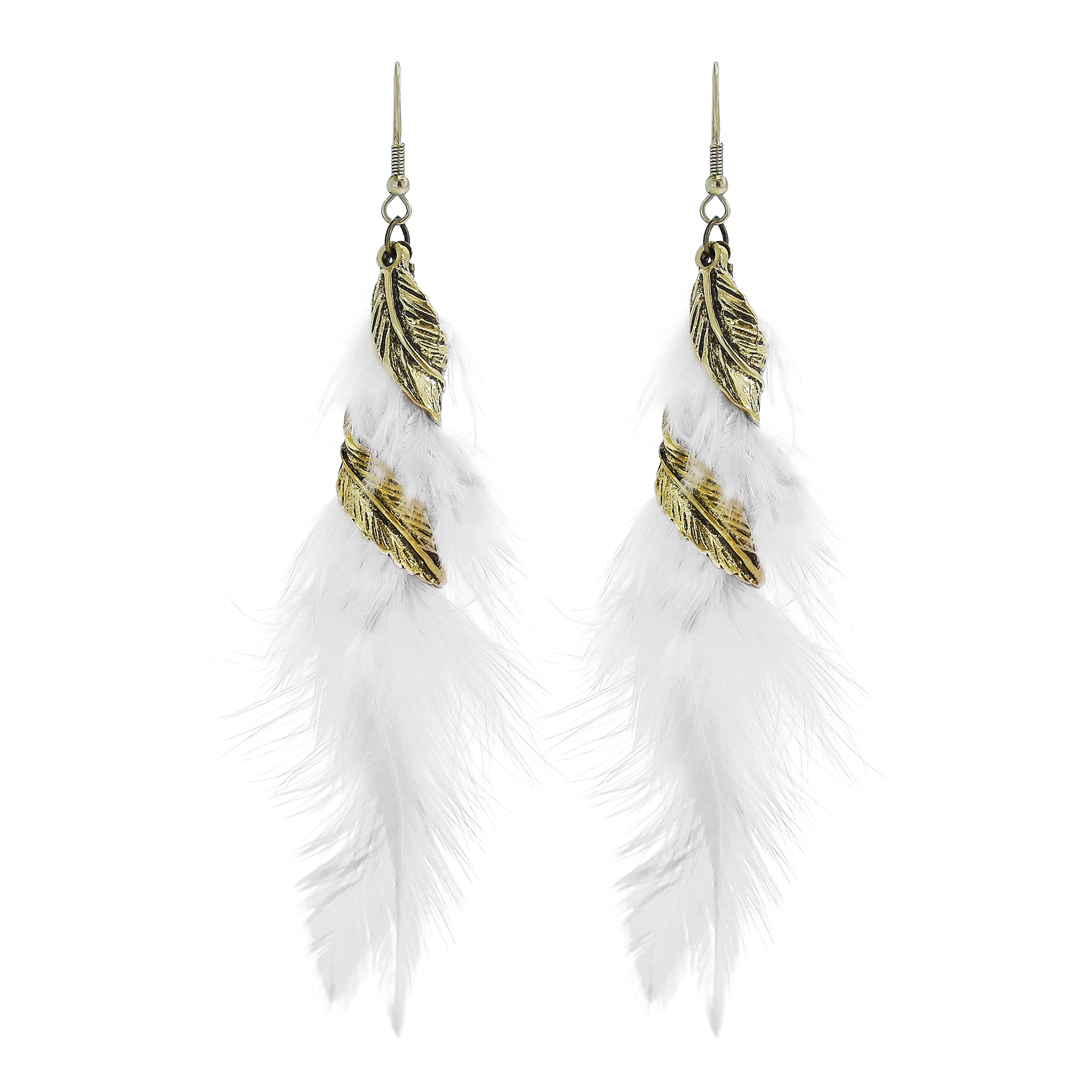 6 Colors Bohemian Long Feather - Winter Ethnic Fashion For Women review and price