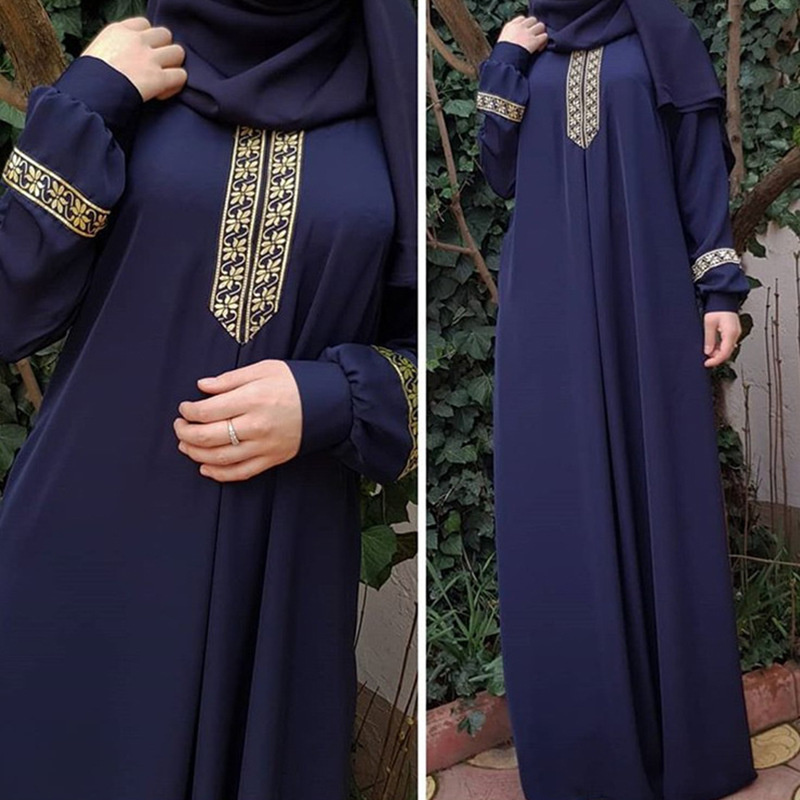 Muslim Ethnic Style Print Abay - Winter Ethnic Fashion For Women review and price