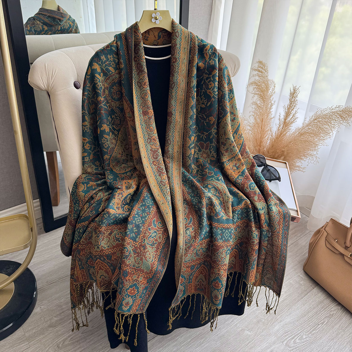 2025 Tassel Blanket Design Eth - Winter Ethnic Fashion For Women review and price