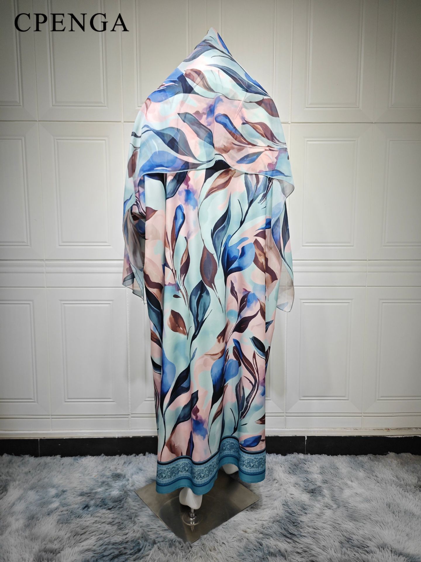 Luxury Dubai Abaya Floral Prin - Abaya Modest Wear review and price