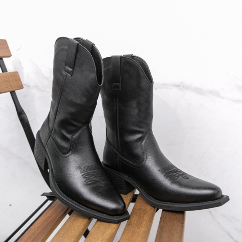 Men Boots Classic Embroidery W - Ethnic Fashion Men review and price