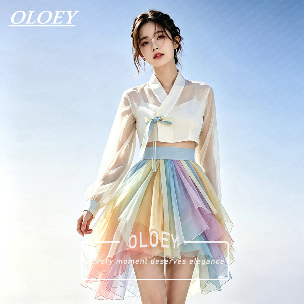 OLOEY Modern 3 PCS Short Conce - Hanbok Modern Set review and price