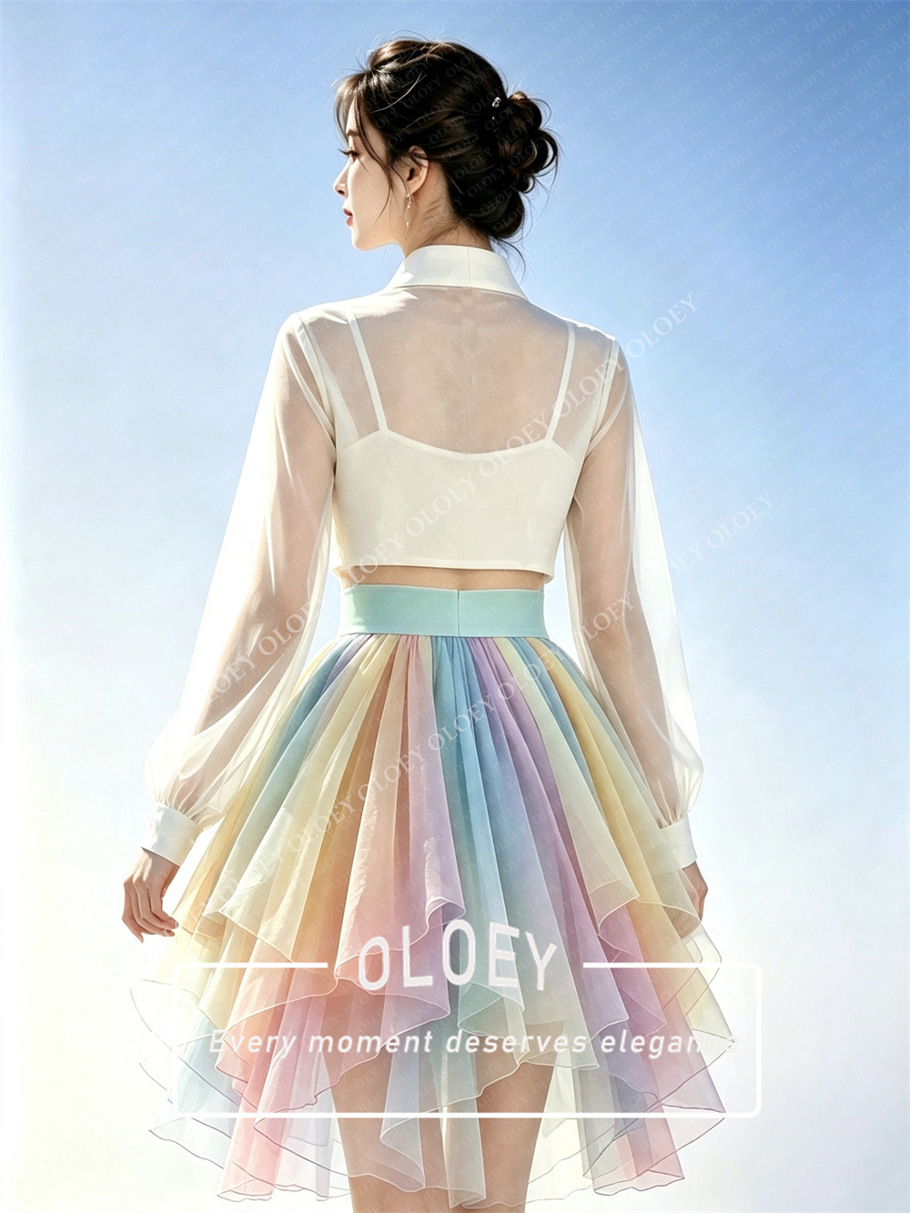 OLOEY Modern 3 PCS Short Conce - Hanbok Modern Set review and price