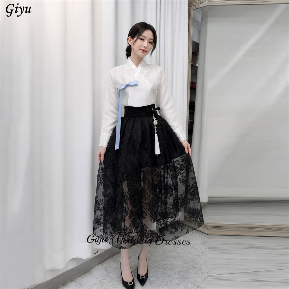 Giyu Customized Black Contrast - Hanbok Modern Set review and price