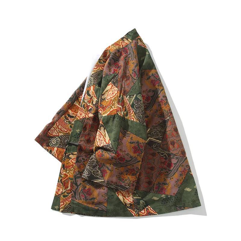 Ethnic Style Print Yukata Men  - Ethnic Fashion Men review and price